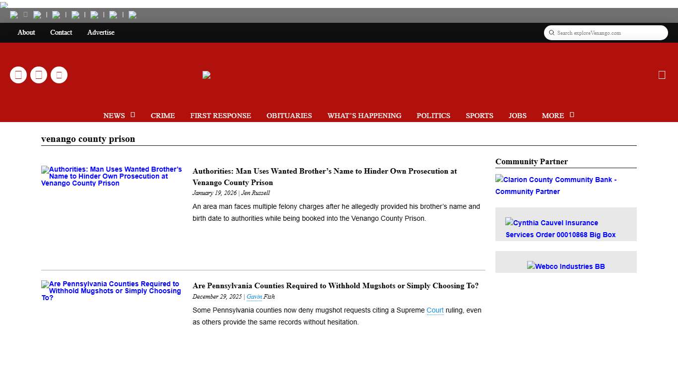 venango county prison Archives - exploreVenango